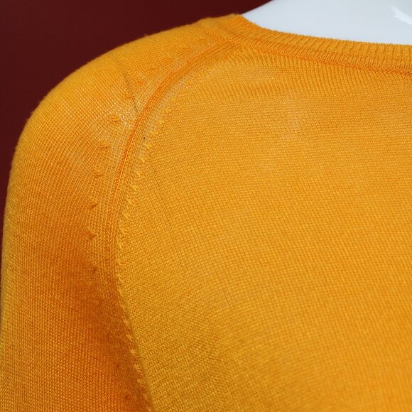 Zara Yellow Lightweight Knit Sweater - Picture 4 of 8
